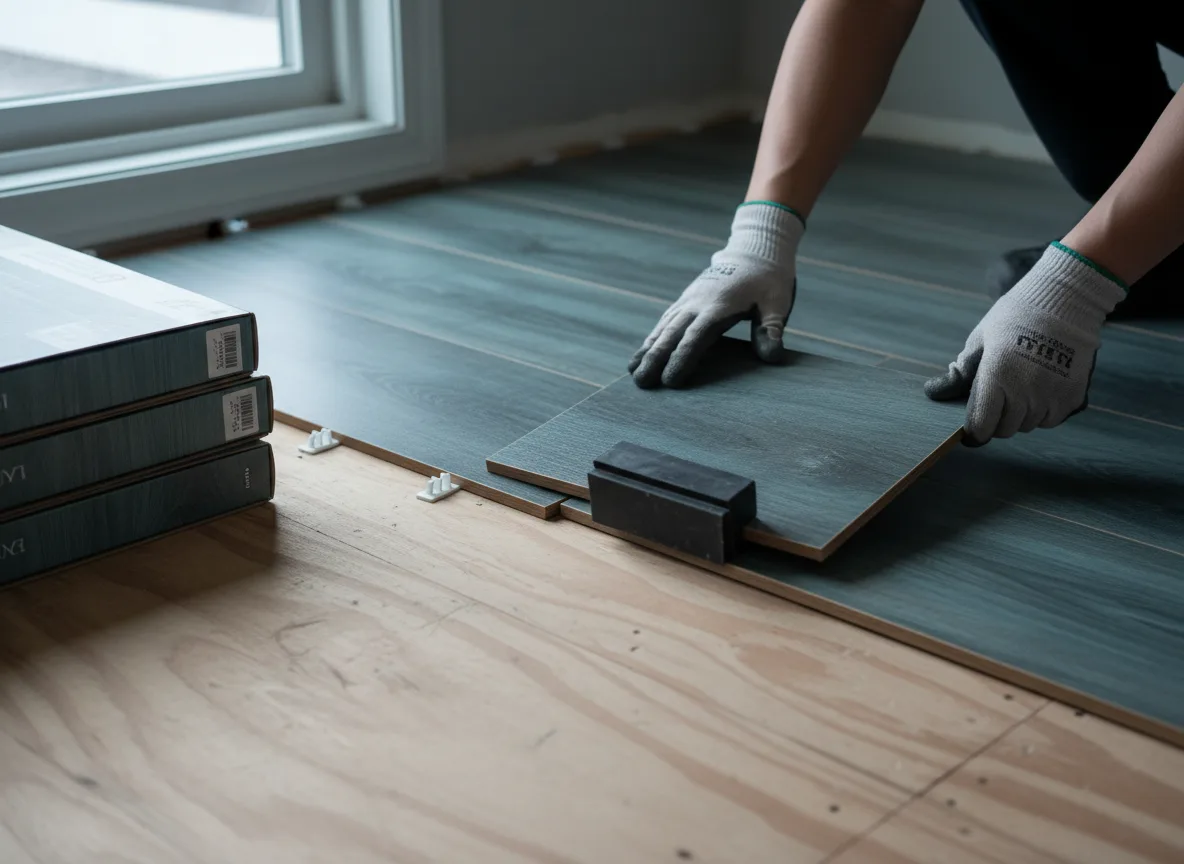 Luxury Vinyl Plank Installation company in Joy, IL